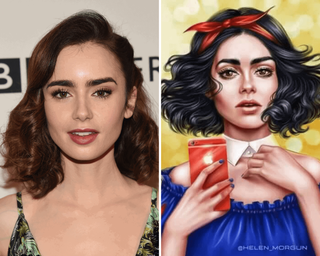 Lilly Collins - Snow White
