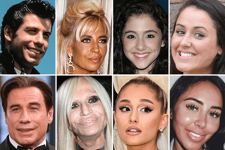 40+ Celebrities With Their Younger Selves